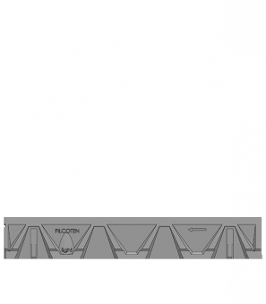 Лоток водоотводный Filcoten композитбетонный DN100 165 мм С250
