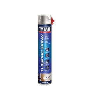 Утеплитель напыляемый полиуретановый профессиональный TYTAN Professional THERMOSPRAY 870 мл